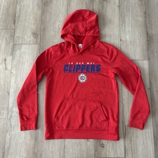 Los Angeles Clippers NBA Youth L 14-16 Red Pullover Hoodie Sweatshirt Basketball