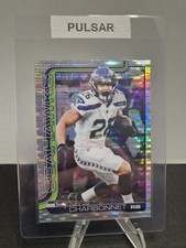 2025 Topps Chrome Football Pulsar Refractor Zach Charbonnet #279