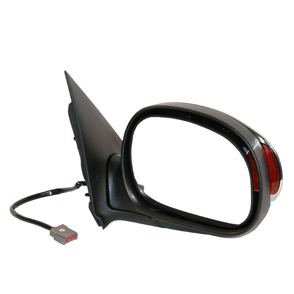 For F150 Pickup Truck Rear View Door Mirror Power Chrome Turn Signal Right Side