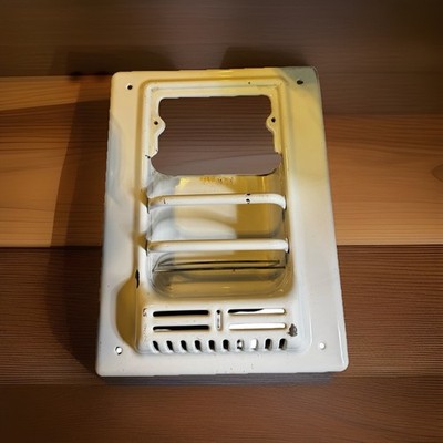 Nice Peerless Vintage Porcelain Gas Wall Heater Register Grate 1950's
