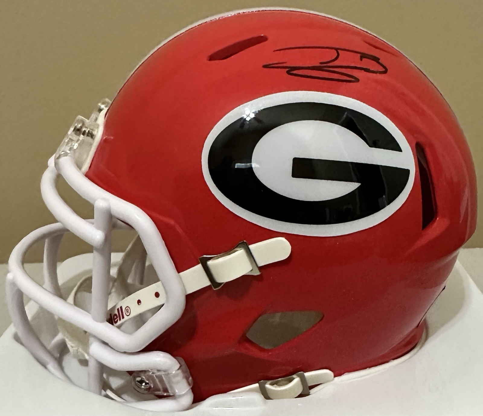 Todd Gurley Autographed Signed Georgia Bulldogs Georgia Mini-Helmet Auto Beckett COA 