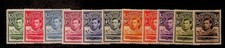 BASUTOLAND Sc 18-28 LH ISSUE OF 1938 - CROCODILE - (DLM34)