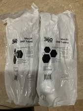 CPAP Grey Tubing,  Slim Fit, New, Sealed, 6 Feet, Gemcore 360 Brand Lot Of 2