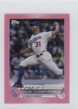2022 Topps Mini Pink 9/25 Tyler Anderson #US190 o1w