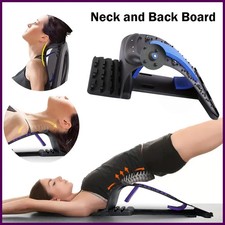 Back Stretcher Multi-Level Adjustable Back Cracker Board Lower Upper Lumbar