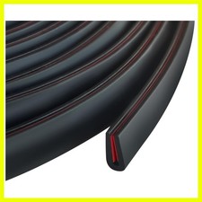1/16" Rubber Edge Trim, Flexible Self Adhesive U Channel Edge Guards, 10Ft  ...