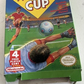 Nintendo World Cup Soccer NES - Box & Instruction Manual Only