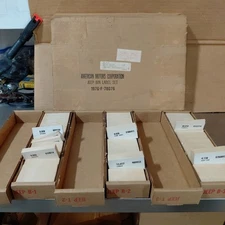 1976 American Motors Jeep Dealership Part Department Factory Stock Bin Label Set