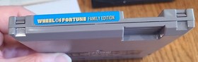 Nintendo NES Wheel of Fortune Family Edition CIB:Box,Cart,Manual,Protector Works