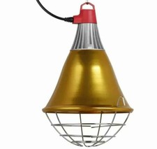 Infra Red Heat Lamp Holder Hood &Guard For Reptile Puppy Kitten Chick