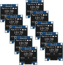 10 Pieces 0.96 Inch OLED I2C IIC Display Module 12864 128X64 SSD1306 Mini Self-L