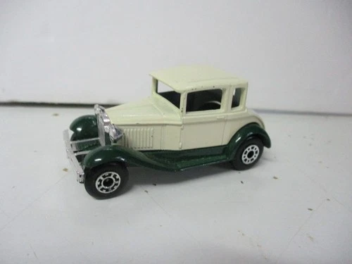 Matchbox Lesney Superfast SF73 Model A Ford- cream & green, NO WINDOWS, loose