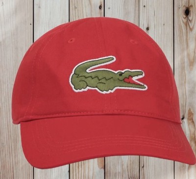 Lacoste Big Croc Logo Gabardine Cap Classic Big Crocodile Mütze Unisex RK4711