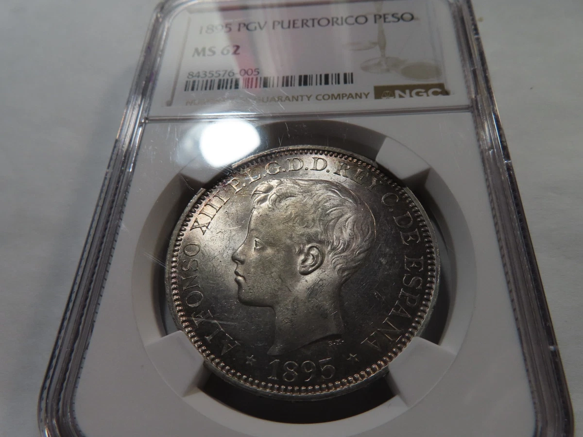 1895 Year Puerto Rican Coins for sale | eBay