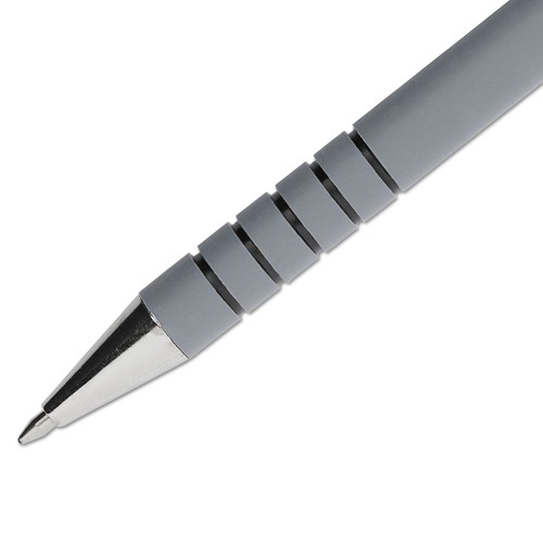 Paper Mate FlexGrip Ultra Ballpoint Stick Pen Black Ink Fine Dozen 9680131 - Picture 4 of 5