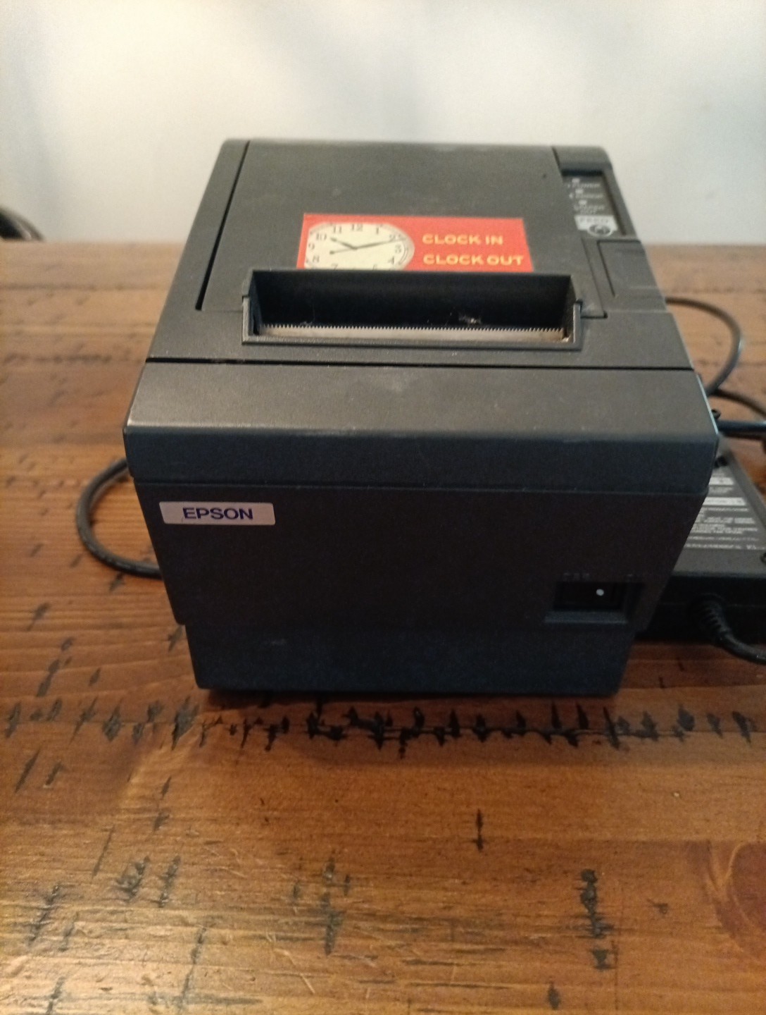 Epson TM-T88IIIP M129C POS Thermal Receipt Printer Parallel W/ Power Supply A10
