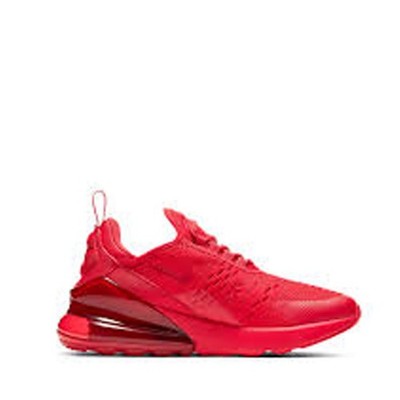 Nike Air Max 270 Big Kid's Shoes University Red Black CW6987-600 GS Sneakers New