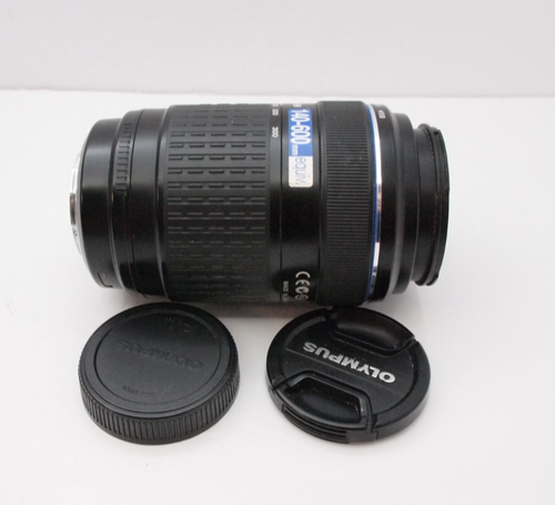 clean Olympus Zuiko Digital 70-300mm f/4-5.6 ED Lens for Four Thirds w/caps