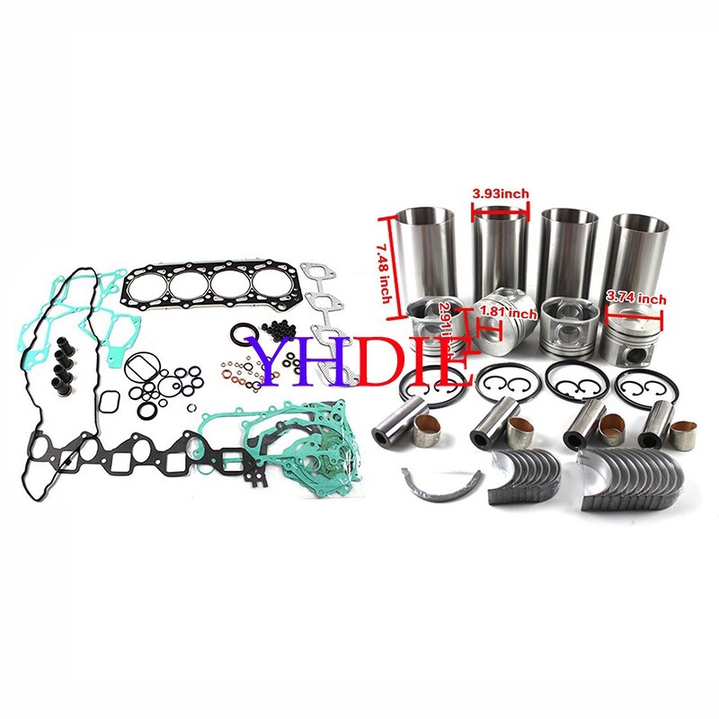 ZD30 Overhaul Rebuild Kit With Gasket Set Bearing Fit Nissan Diesel