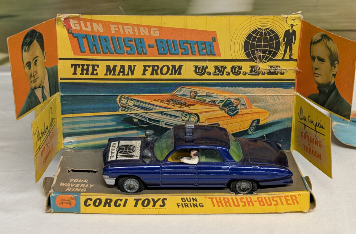 自転車本体 CORGI TOYS THE MAN FROM   497 Corgi Toys 497 The Man From U.N.C.L.E Gun Firing Thrush