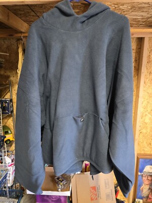 YZY x GAP  Pullover Polar Fleece Hoodie XL Blue
