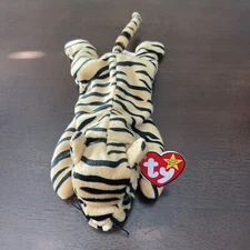 Retired TY Beanie Baby Stripes Tiger Wild Cat 1995 Style 4065 PE Pellets