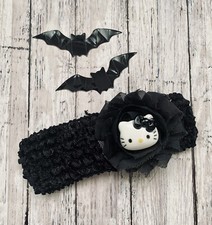 Gothic Ms Kitty Baby Toddler Headband
