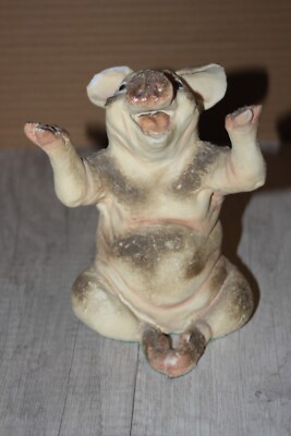 Natures Heritage Schweinefigur - Holland Studio Handwerk - Schwein mit Schlamm bedeckt