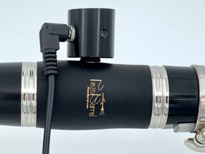 PiezoBarrel 'Wood' Clarinet Pickup Microphone with (Short) 62mm Barrel and Cable