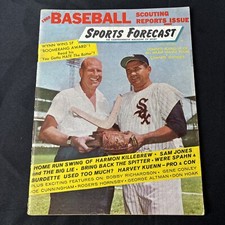 1960 Baseball Sports Forecast Scouting Reporting Early Wynn Bill Veeck 