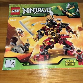 Lego #9448 Ninjago masters of Spinjitzu Instruction Manual Booklet only