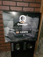Omega Om6 Android Smart Projector W/ “motorized” 72 Inch Screen