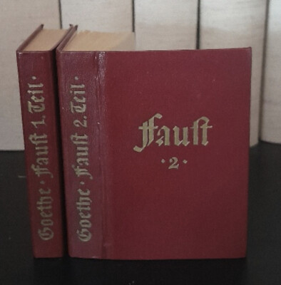 Goethe, Faust 1 + 2. Hyperion Bücherei. Minibuch