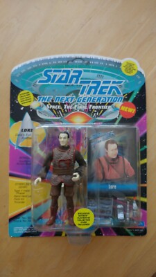 Star Trek The Next Generation LORE Playmates Action Figure 1992-1993 on Card