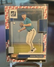 2022 Donruss Baseball Base One Hundred #217 Adam Frazier #070/100 - Mariners