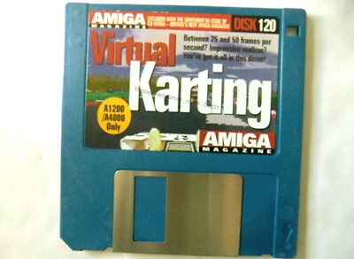 59221 Disk 120 Amiga Magazin - Virtual Karting - Commodore Amiga () 