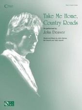 Take Me Home Country Roads Sheet Music Piano Vocal John Denver NEW 002504214
