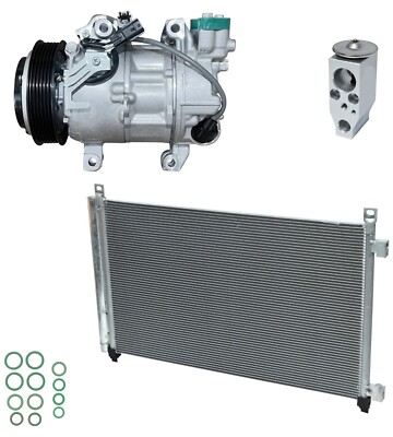NEW RYC AC Compressor Kit With Condenser AD-1181N Fits Nissan Rogue 2.5L 2015