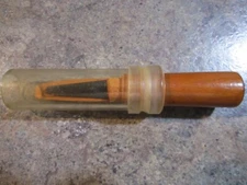 Vintage Faulk's Lake Charles, LA  4 7/16" GOOSE call EUC