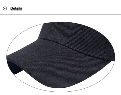 Unisex Plain Baseball Cap Solid Color Hat Adjustable Hook & Loop