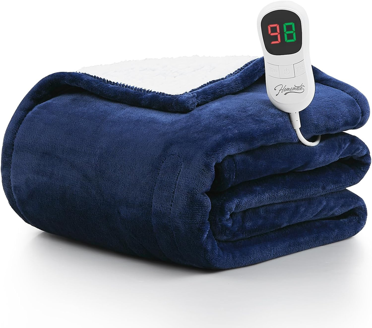 Electric Heated Throw Blanket 50x60 with 1-8 Hour Auto Shutoff
