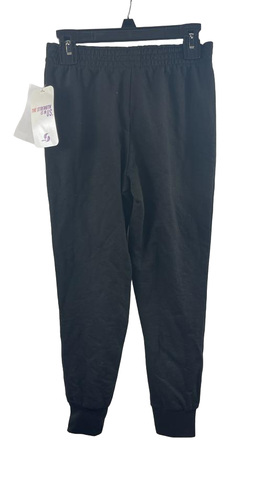 Soffe Big Girls Low Rise Skinny Sweatpant-Black, Large 12-14 - Picture 3 of 8