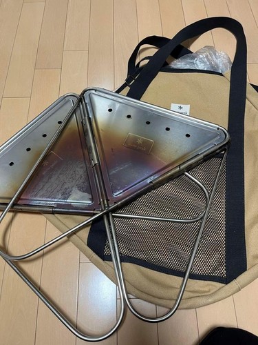 Direct from JapanSnow Peak-SNOWPEAK Fire pit L with storage case