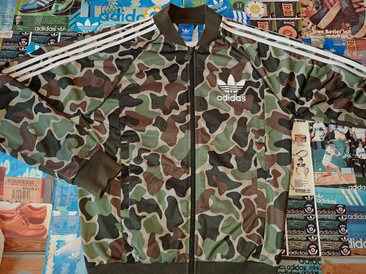 2017 ADIDAS CAMOUFLAGE TRACKSUIT TOP M Superstar Firebird 2017 ADIDAS CAMOUFLAGE TRACKSUIT TOP M Superstar Firebird