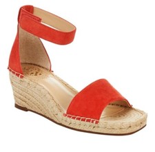Vince Camuto Jesla Leather Espadrille Wedge Sandals