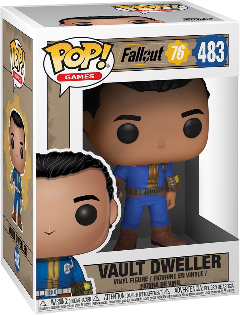 Fallout 76 - Vault Dweller 483 - Funko Pop! - Vinyl Figur | eBay