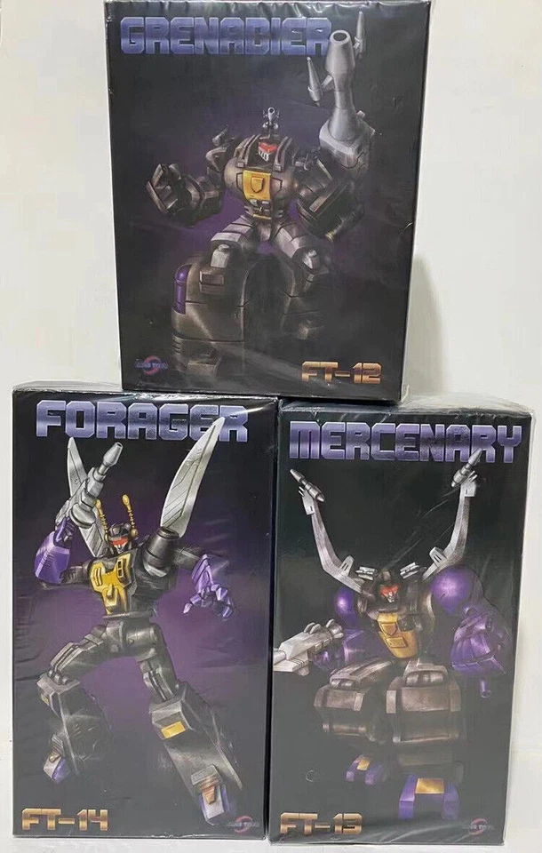 In Stock New FansToys FT12 Grenadier FT13 Mercenary FT14 Forager Action Figure - Image 2 of 4