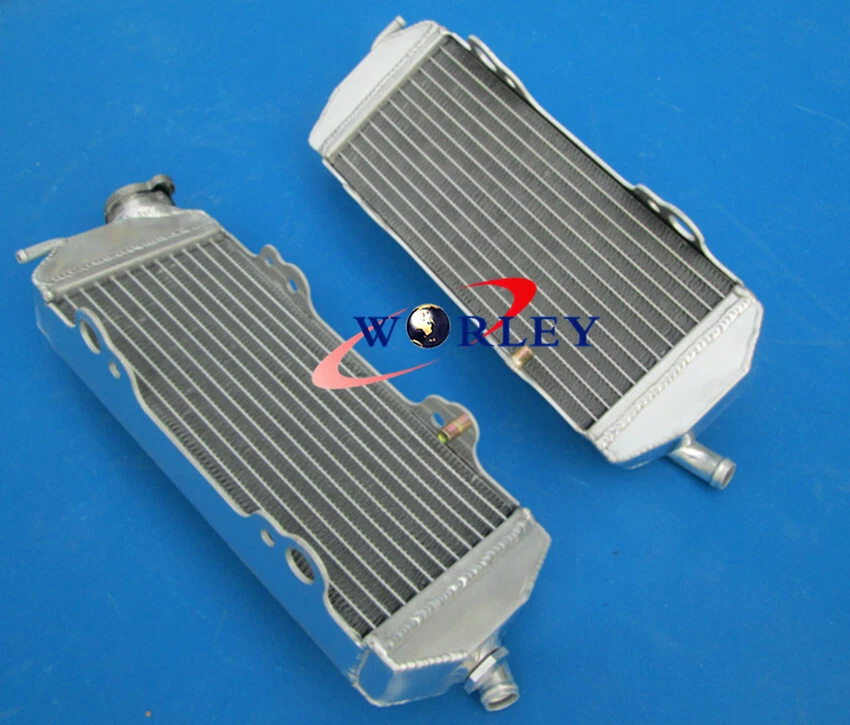 Aluminum Radiator for KTM 250 400 450 520 525 MXC EXC 2000 2001 2002 00 01 02 — 第 4/4 张图片