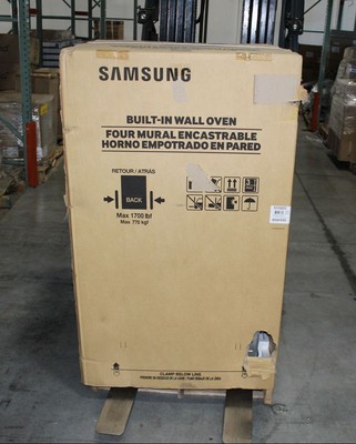 Samsung 30'' Smart Wall Oven 10.2 Cu. Ft. Capacity - Black Stainless Steel