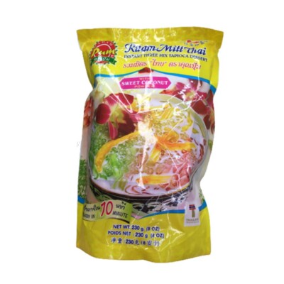 Thai Dessert Ruam Mitt Sweet Coconut Milk Instant 3 Mix Tapioca Jackfruit Halal